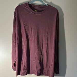 Carhartt Burgundy Original Fit Shirt